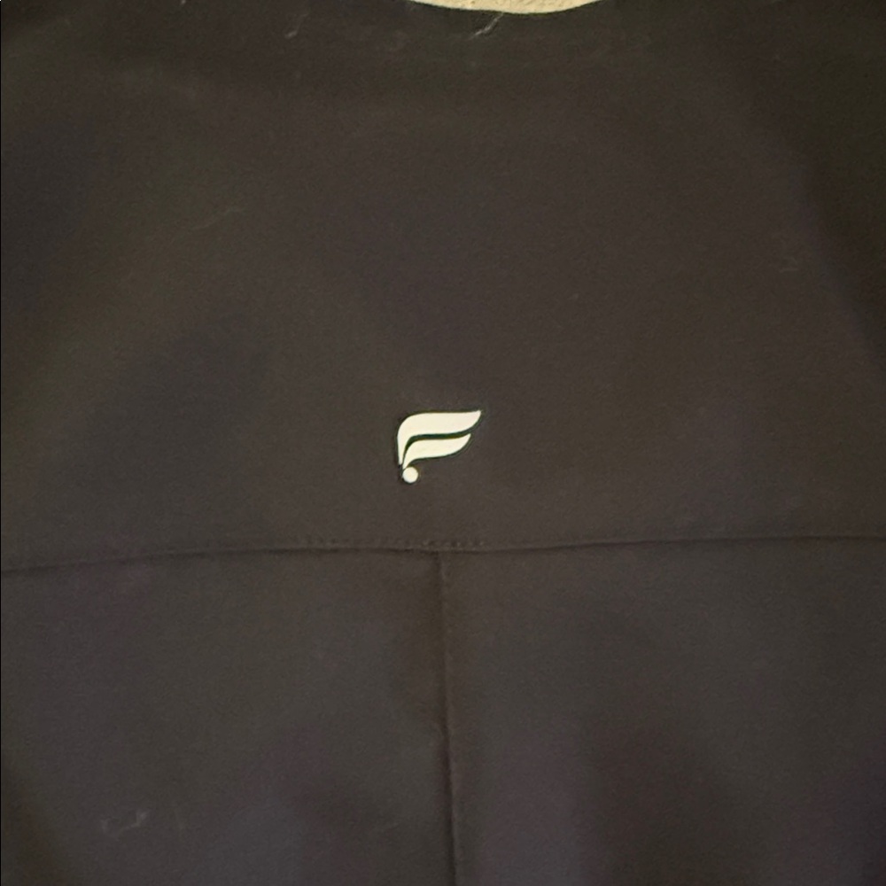 Fabletics Black Scrub Set Top and Scrub Joggers XS - Picture 5 of 7